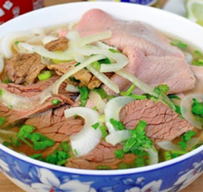 Phở nạm + viên