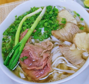Phở nạm + gân